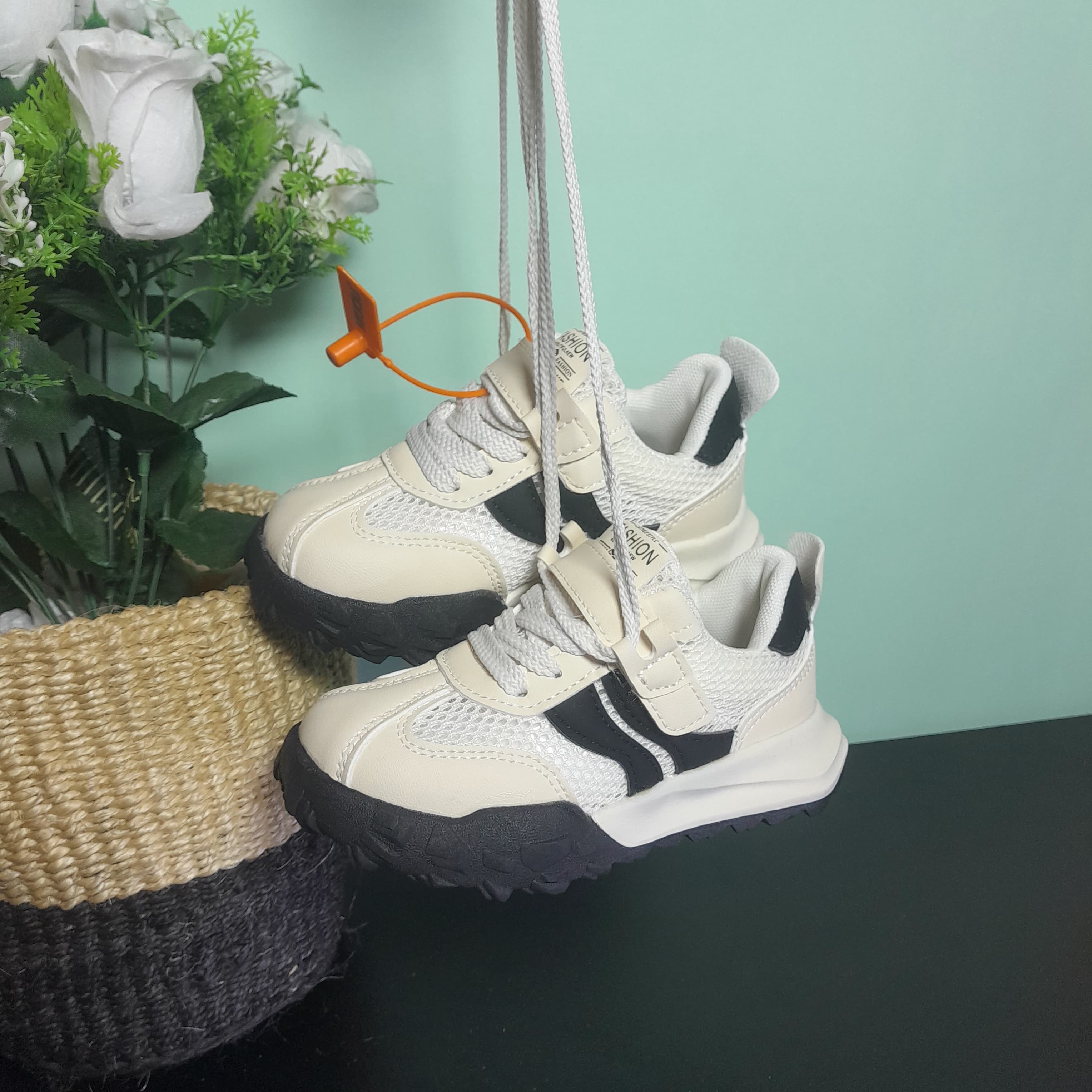 Breathable Unisex Rubber Sole Shoes for Kids – Lightweight and Durable Comfort