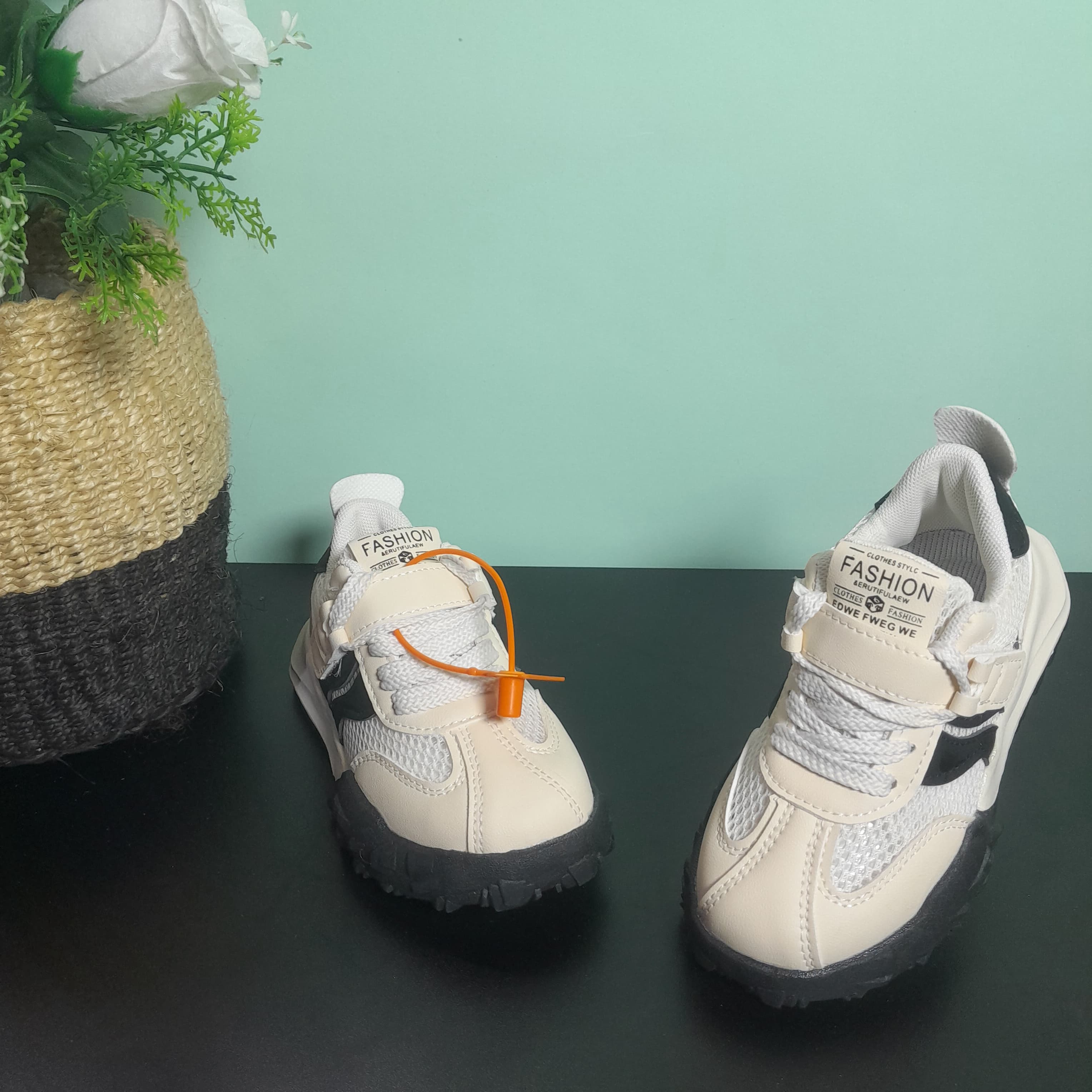 Breathable Unisex Rubber Sole Shoes for Kids – Lightweight and Durable Comfort