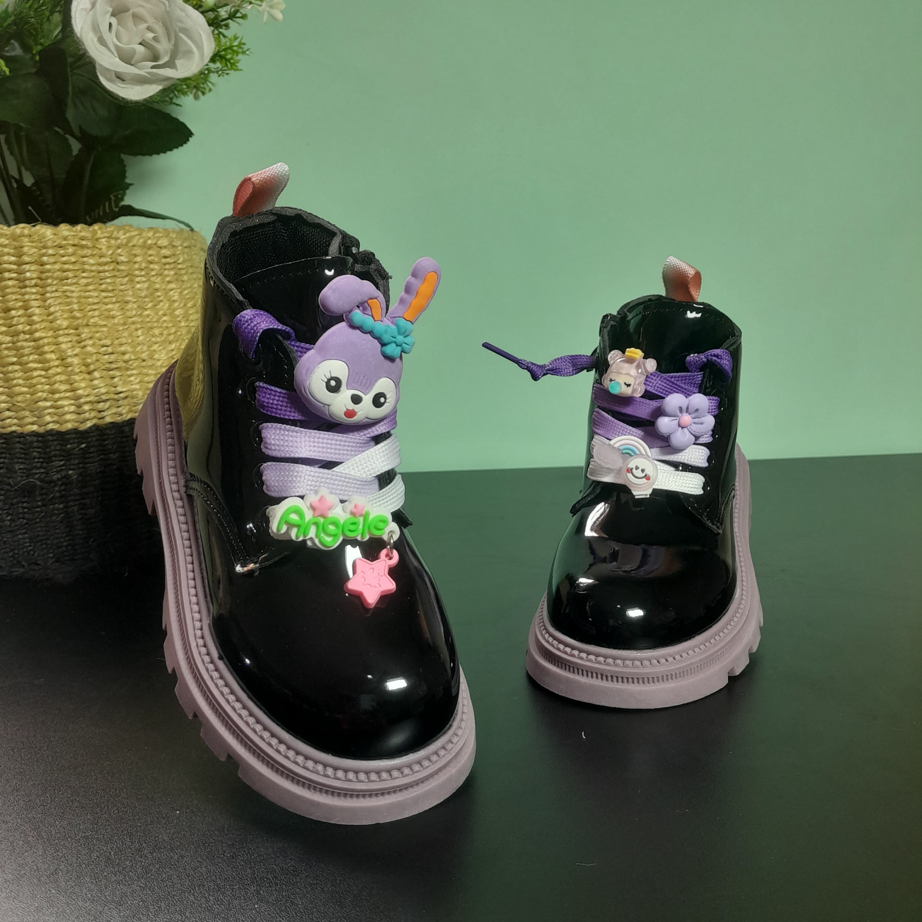 Kids Western Martin Ankle Boots – Comfortable & Stylish Baby Girl Ankle Boots.