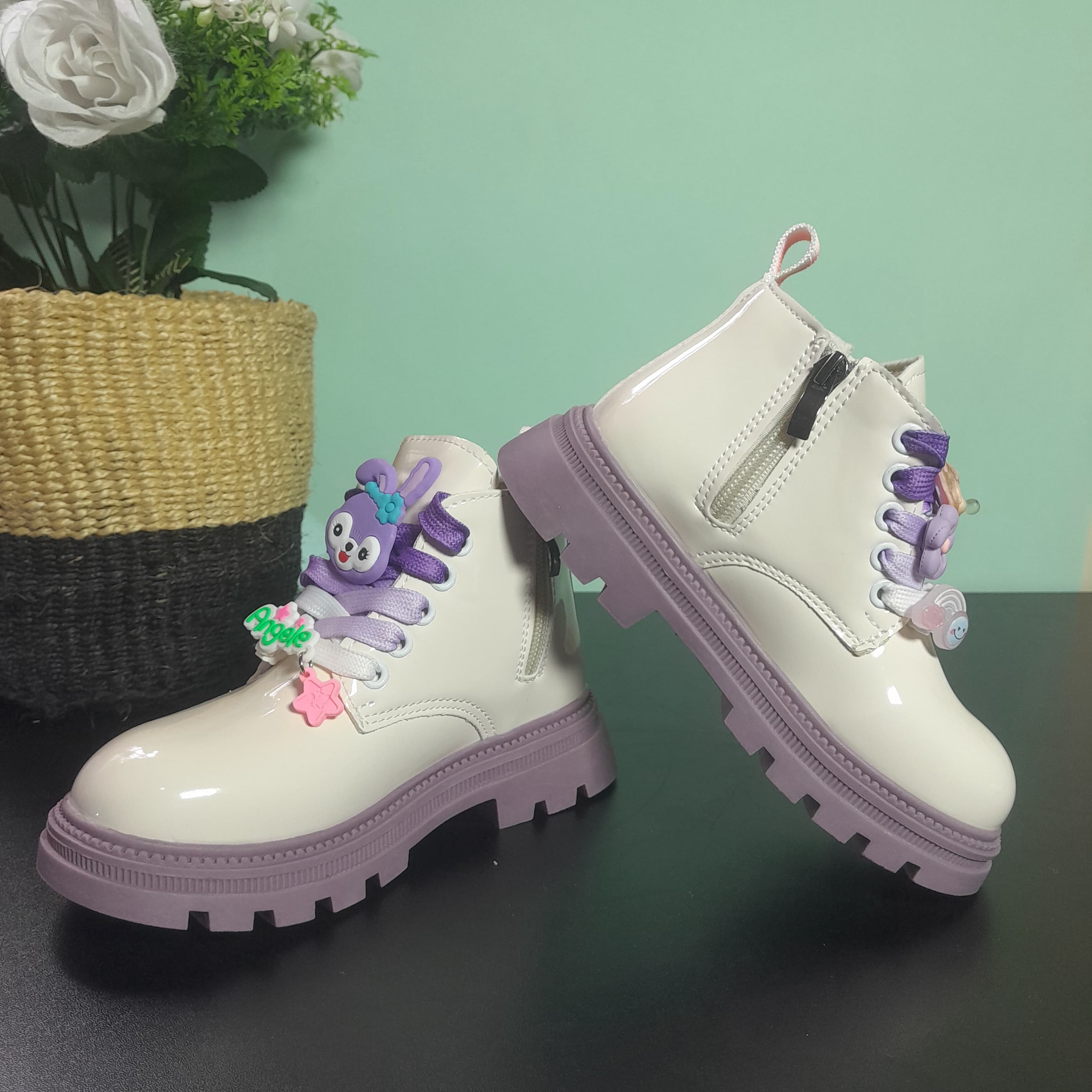 Kids Western Martin Ankle Boots – Comfortable & Stylish Baby Girl Ankle Boots.