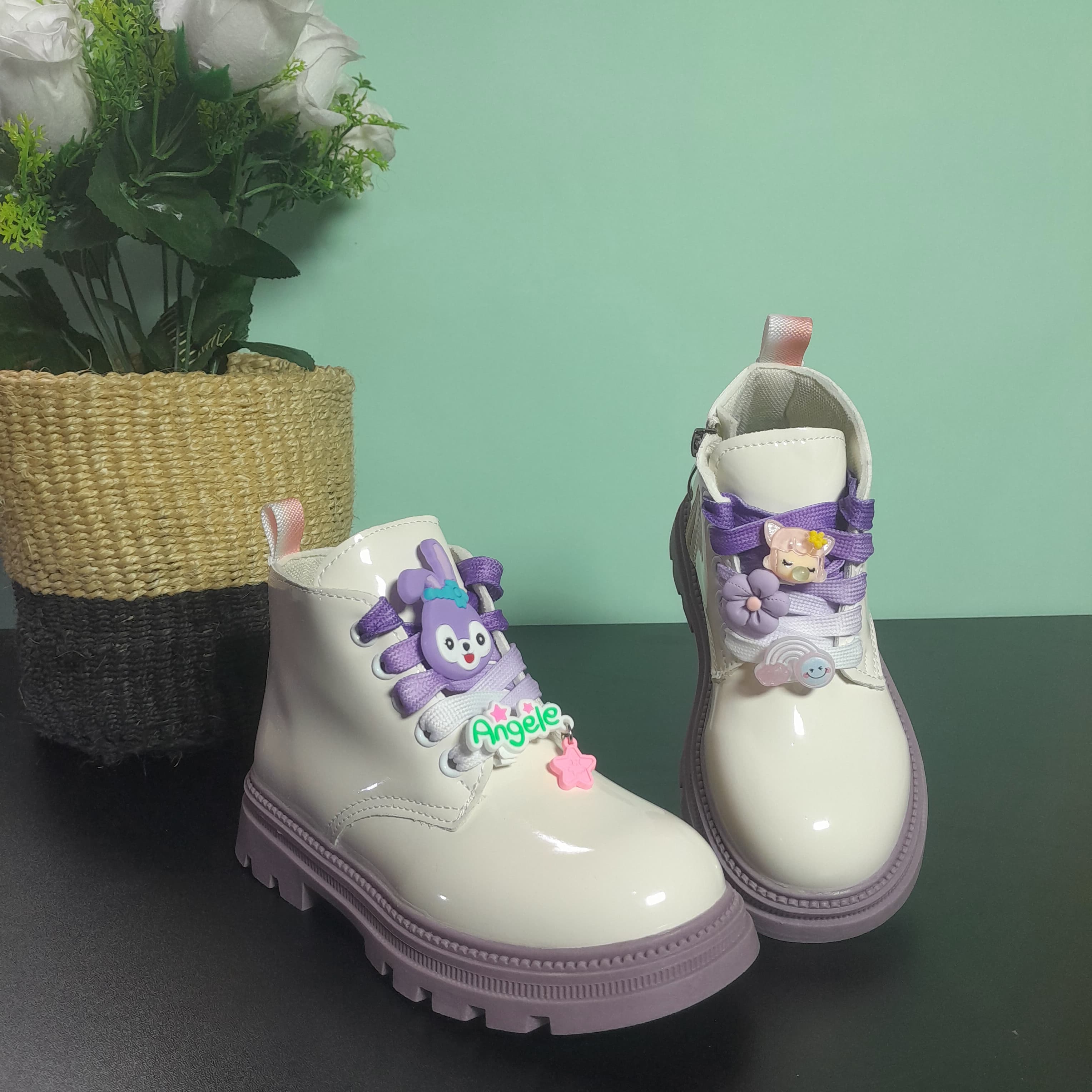 Kids Western Martin Ankle Boots – Comfortable & Stylish Baby Girl Ankle Boots.