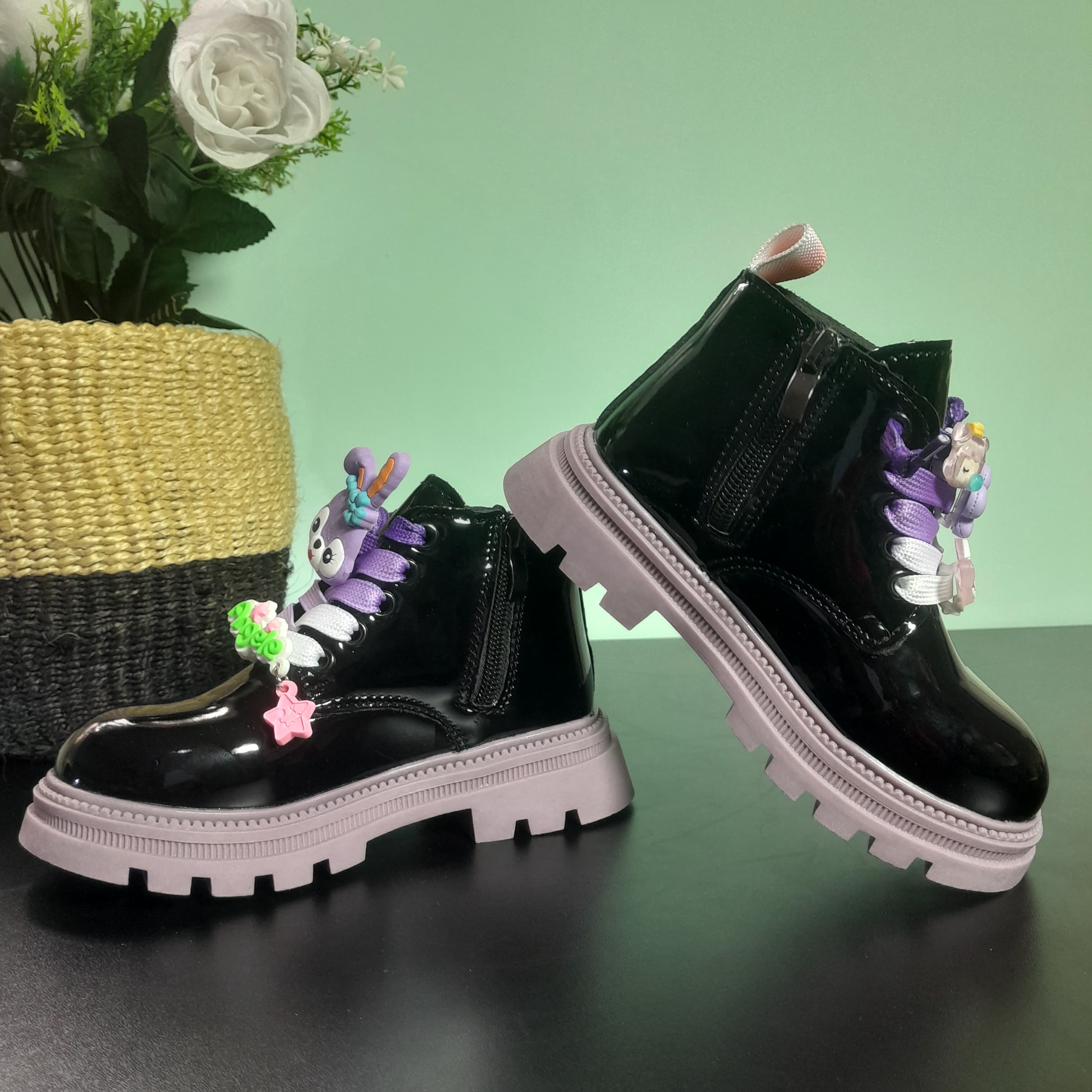 Kids Western Martin Ankle Boots – Comfortable & Stylish Baby Girl Ankle Boots.