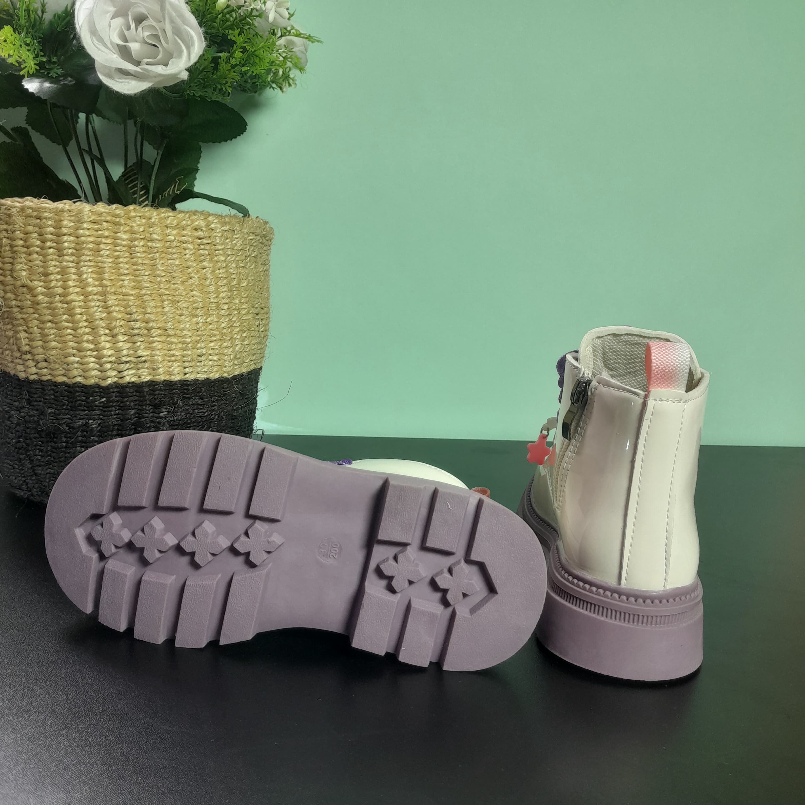 Kids Western Martin Ankle Boots – Comfortable & Stylish Baby Girl Ankle Boots.