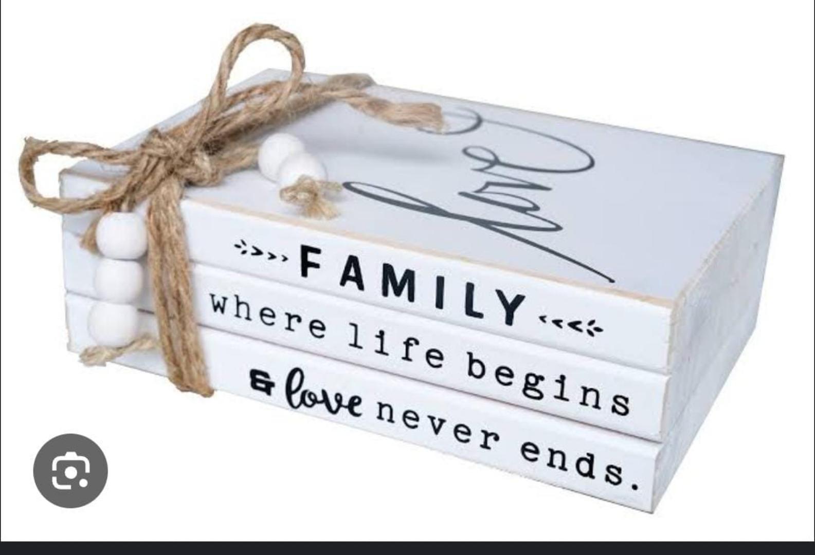 Decor books a set of 3