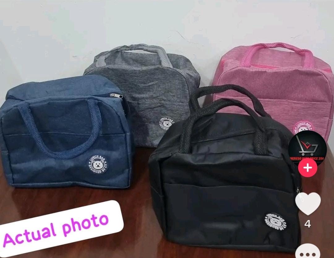 INSULATED FOOD BAG23X13X20CM LUNCH BAG FOR WOMEN & MEN ADULT INSULATED LUNCH BOX, SMALL LEAKPROOF COOLER FOOD LUNCH CONTAINERS REUSABLE HIGH CAPACITY LUNCH TOTE BAGS FOR WORK, TRAVEL, OUTDOOR (