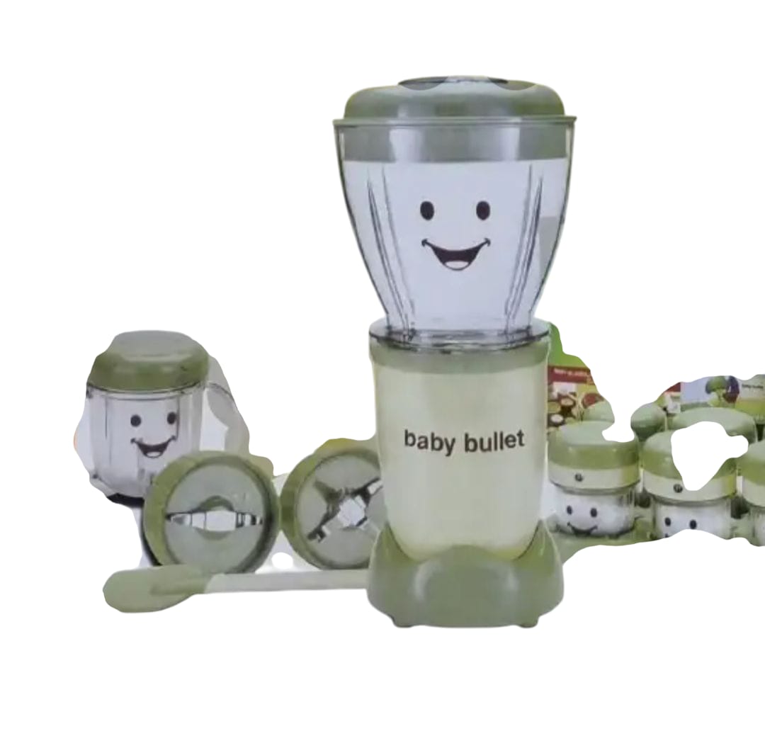 BABY BULLET FOOD MAKING SYSTEM STEAM + BLEND BULLET BABY COMPLETE FOOD-MAKING SYSTEM, BABY FOOD MILLS, BABY BLENDER & STEAMER AND PUREE MAKER WITH 200W