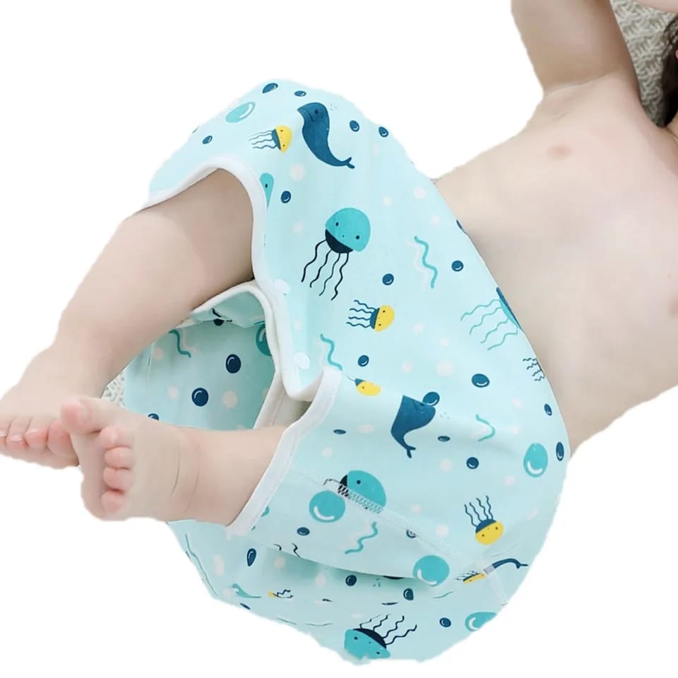 DIAPER SKIRT TODDLER WATERPROOF TRAINING PANTS CLOTH DIAPER SKIRTS FOR BABY BOY GIRL NIGHT TIME SLEEPING BED CLOTHES FOR POTTY TRAINING…