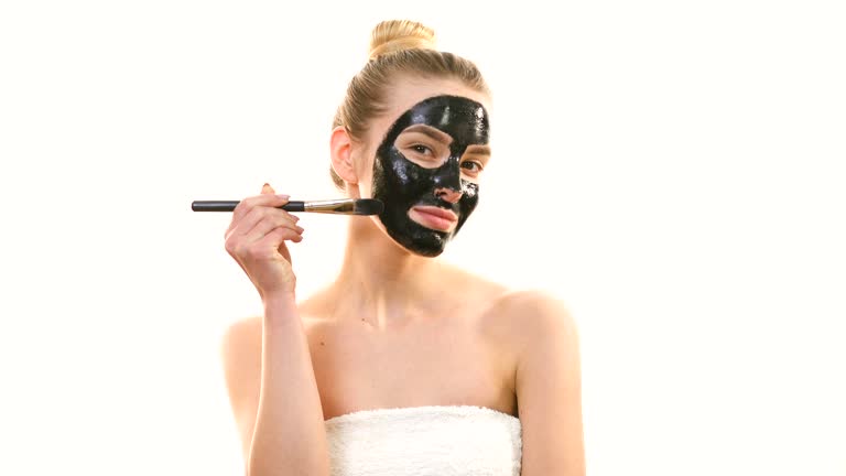 Black Mask Charcoal white(Deep cleansing)