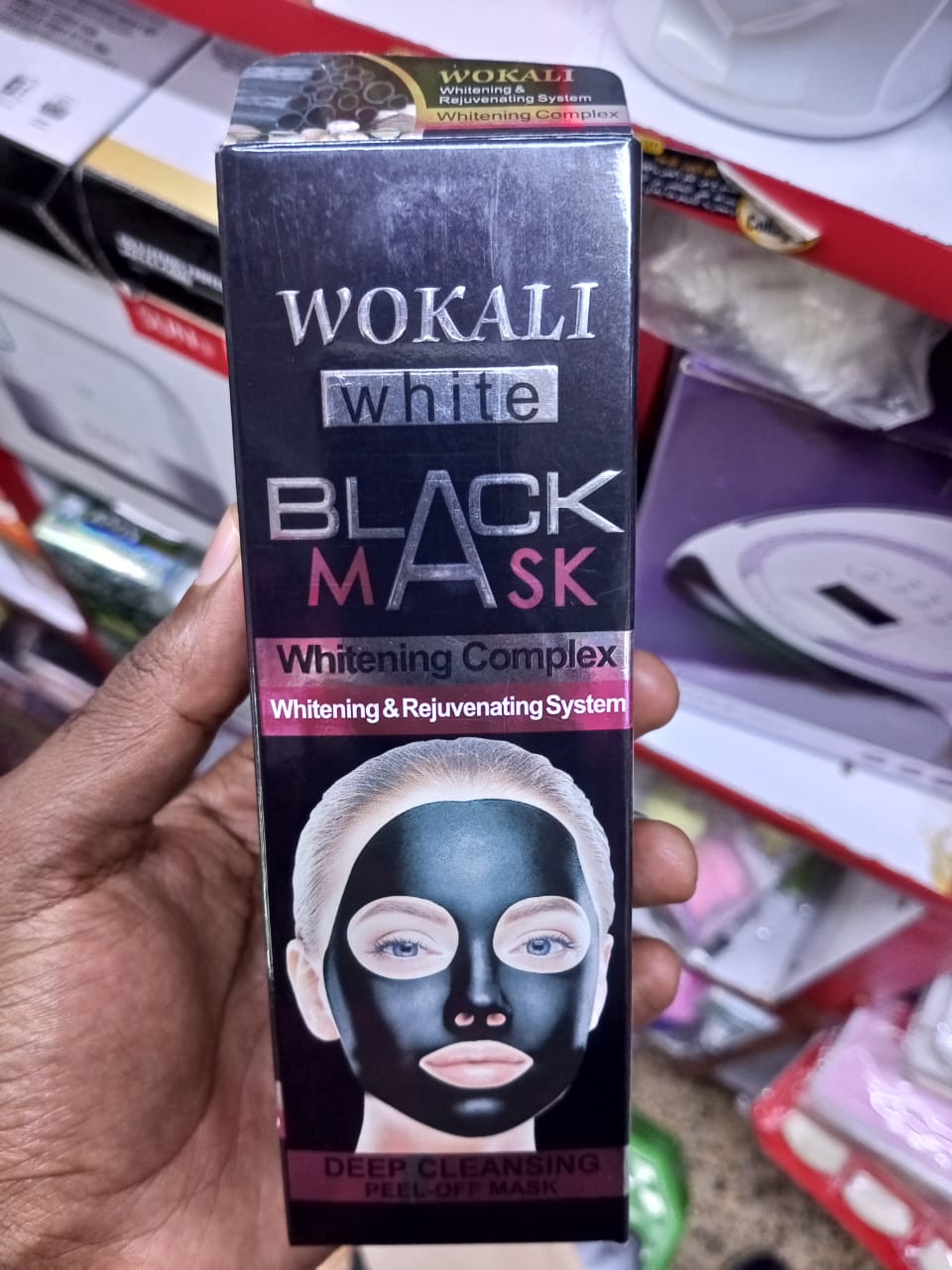 Black Mask Charcoal white(Deep cleansing)