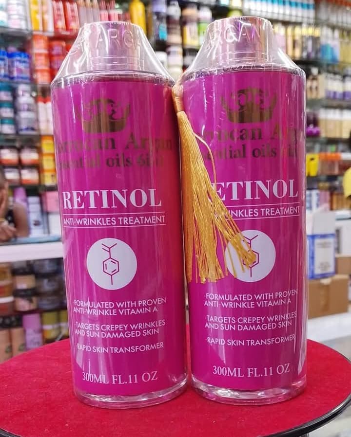 Moroccan argan 6 in 1 oil essentials oil Retinol Anti-wrinkles treatment