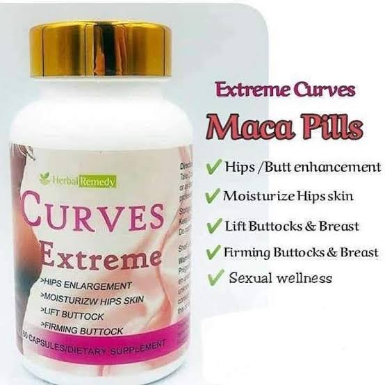 Extreme Curve Big Butt Enlargement Pills ; Buttock Enhancement; Butt And Hip Enlargement Firming Maca Capsule