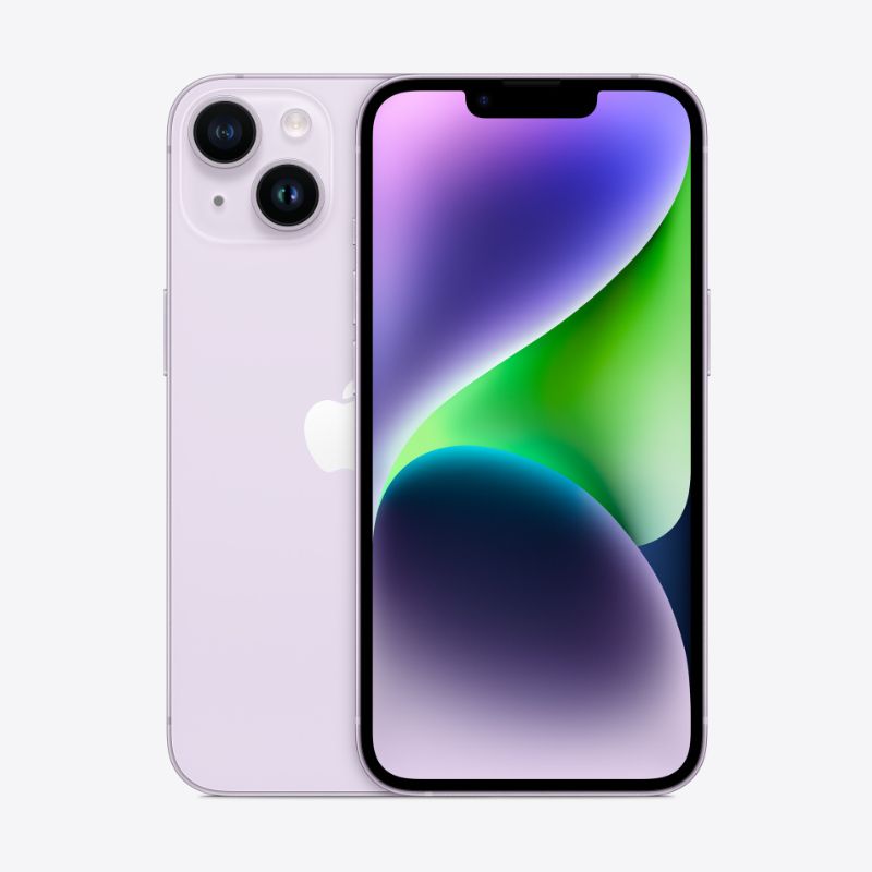 Apple iPhone 14 - 5G Smartphone 6.1" A15 Bionic iOS 16 Dual Camera Face ID