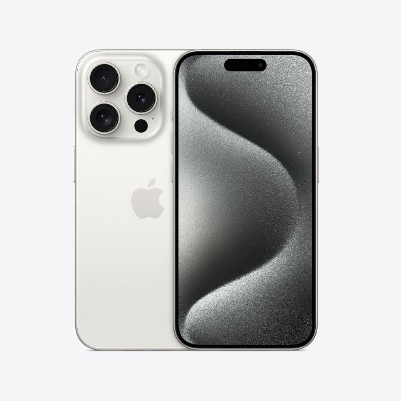 Apple iPhone 15 Pro -  5G Smartphone 6.1" Super Retina XDR A17 Pro Chip iOS 17 USB-C Titanium Frame