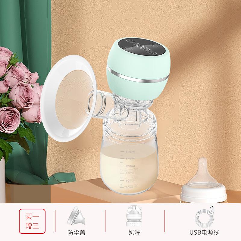 Electric Breast Pump Baby Breast Feed Milker Milk Bottle Milk Pump Milk Collector Portable Milk