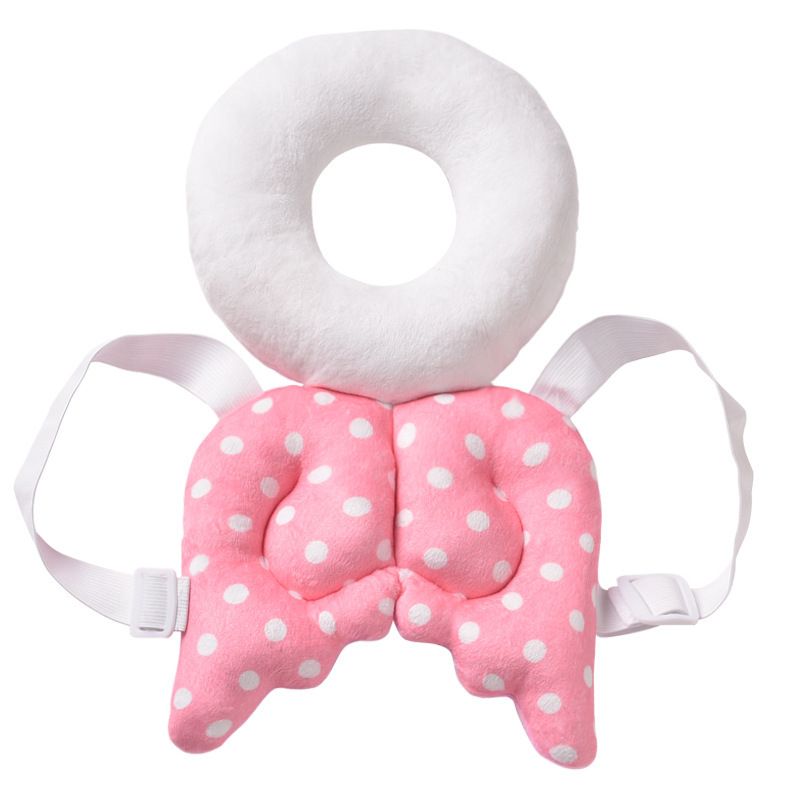 Baby Toddler Kids Head Cushion Protection Pillow Safety Pad For Crawling Walking Beige