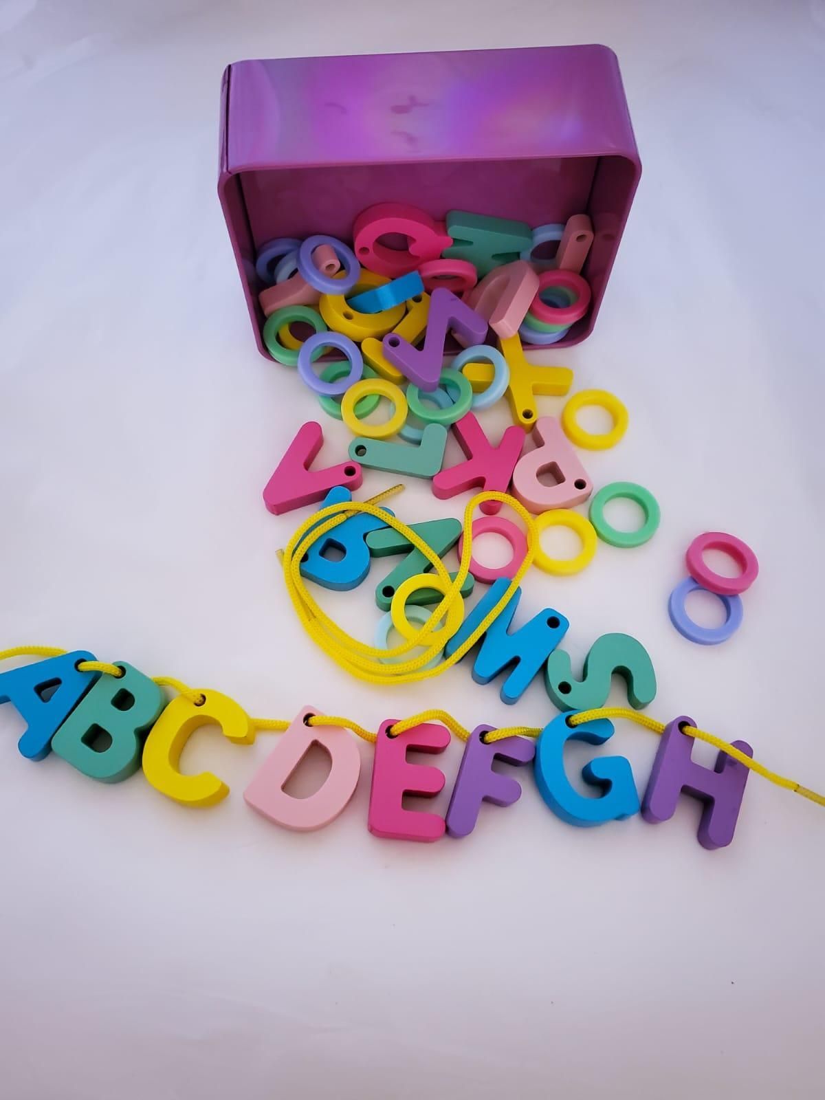 digital beaded toys,numbers and alphabets