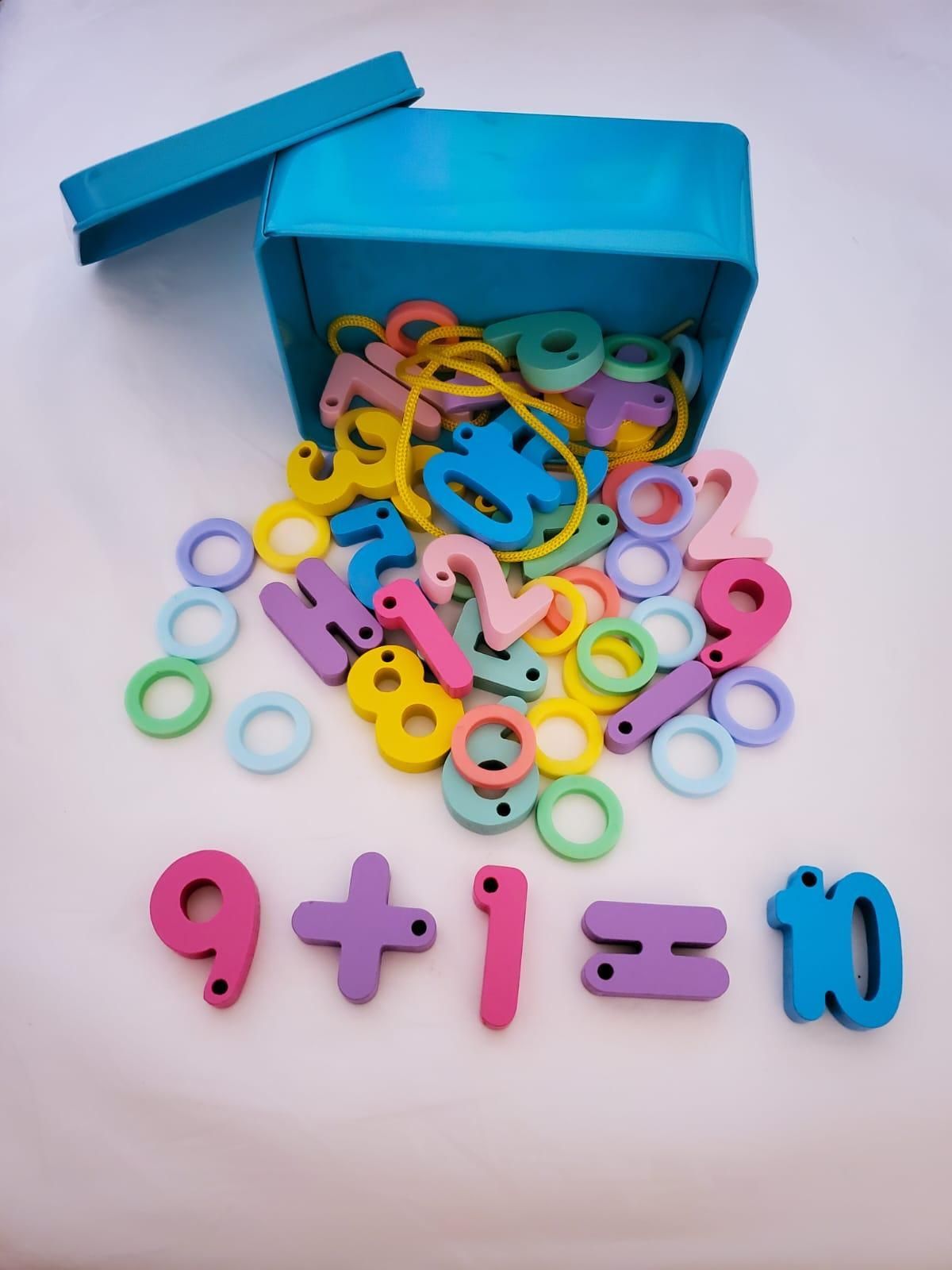 digital beaded toys,numbers and alphabets
