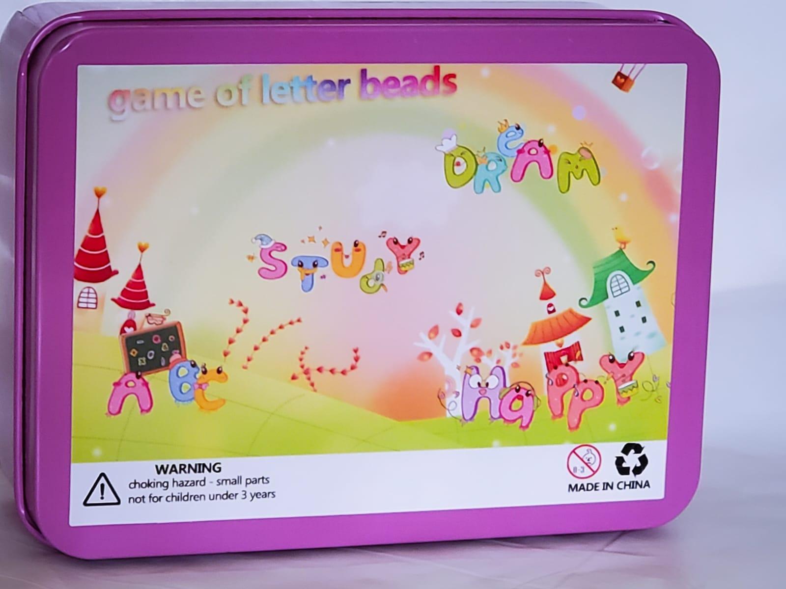 digital beaded toys,numbers and alphabets