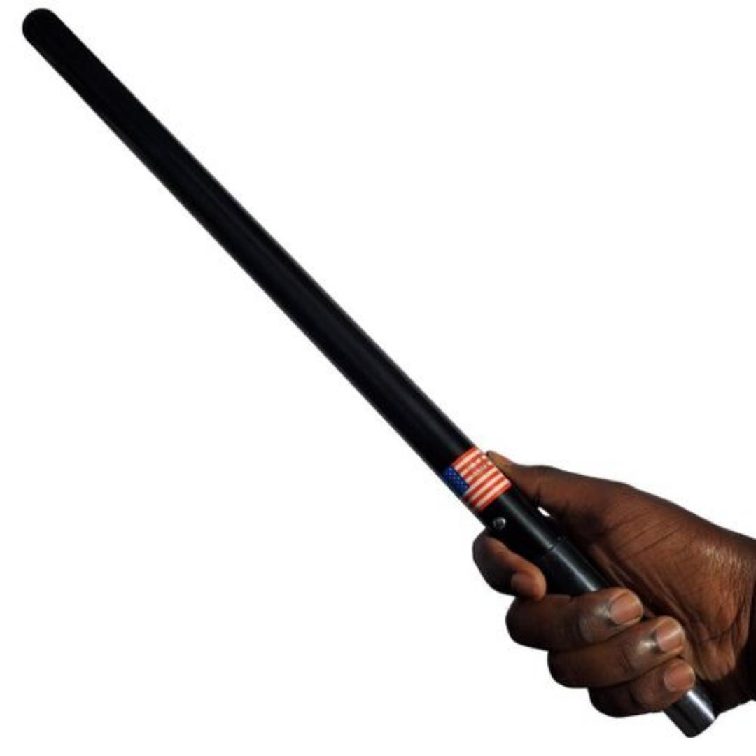USA Baton sword camping knife with a metallic pipe for SABER security guard