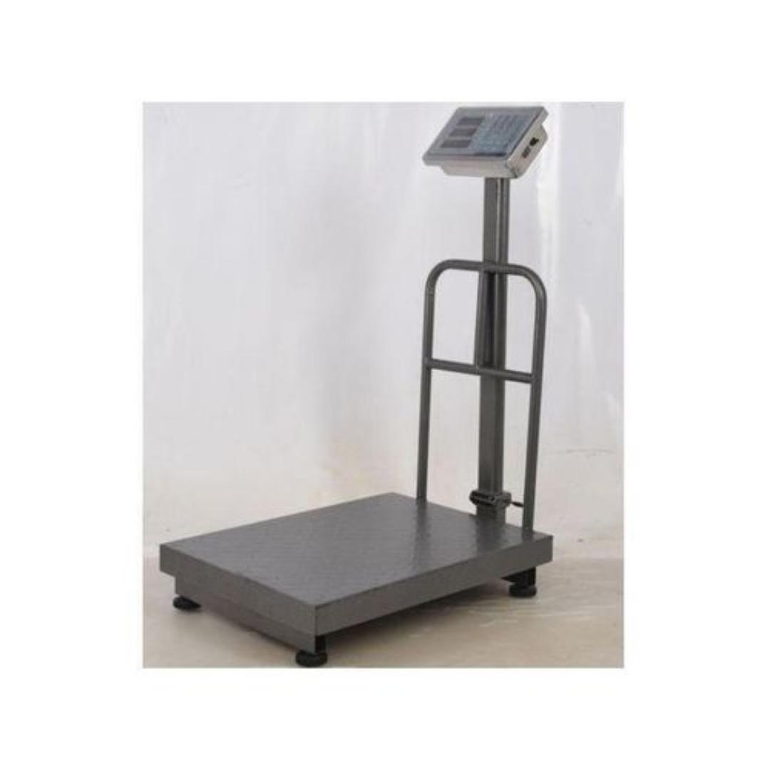 Digital scale Platform electronic commercial  150kg weighing scale with guard rail