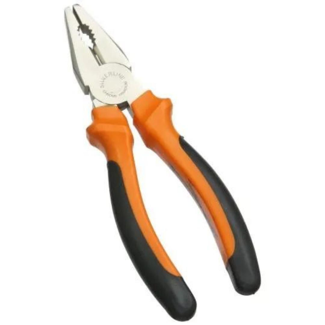insulated steel pliers . Heavy duty electrical wire stripper