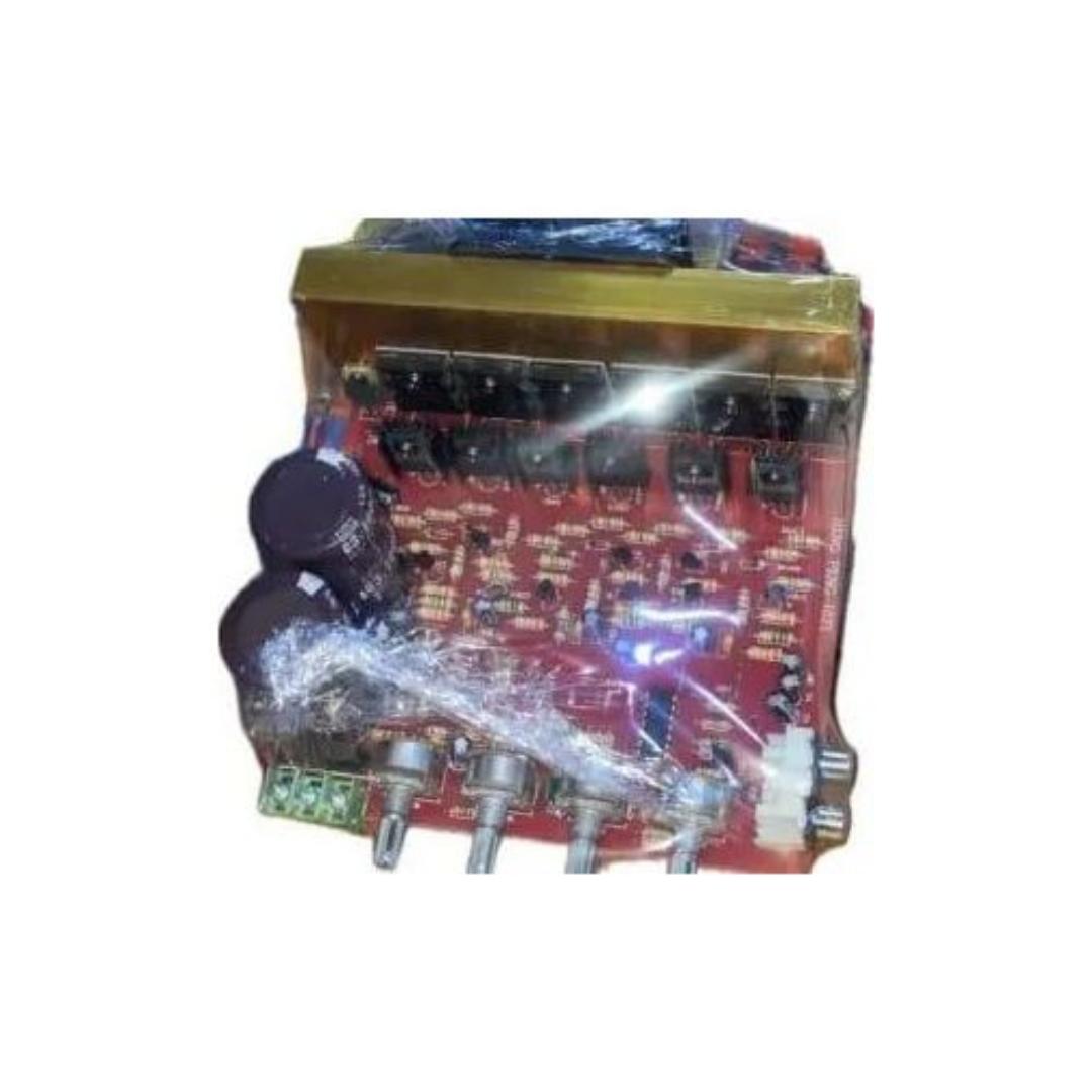 "2.1 Channel High Power Audio Amplifier Board with Relay Protection and Heatsink"