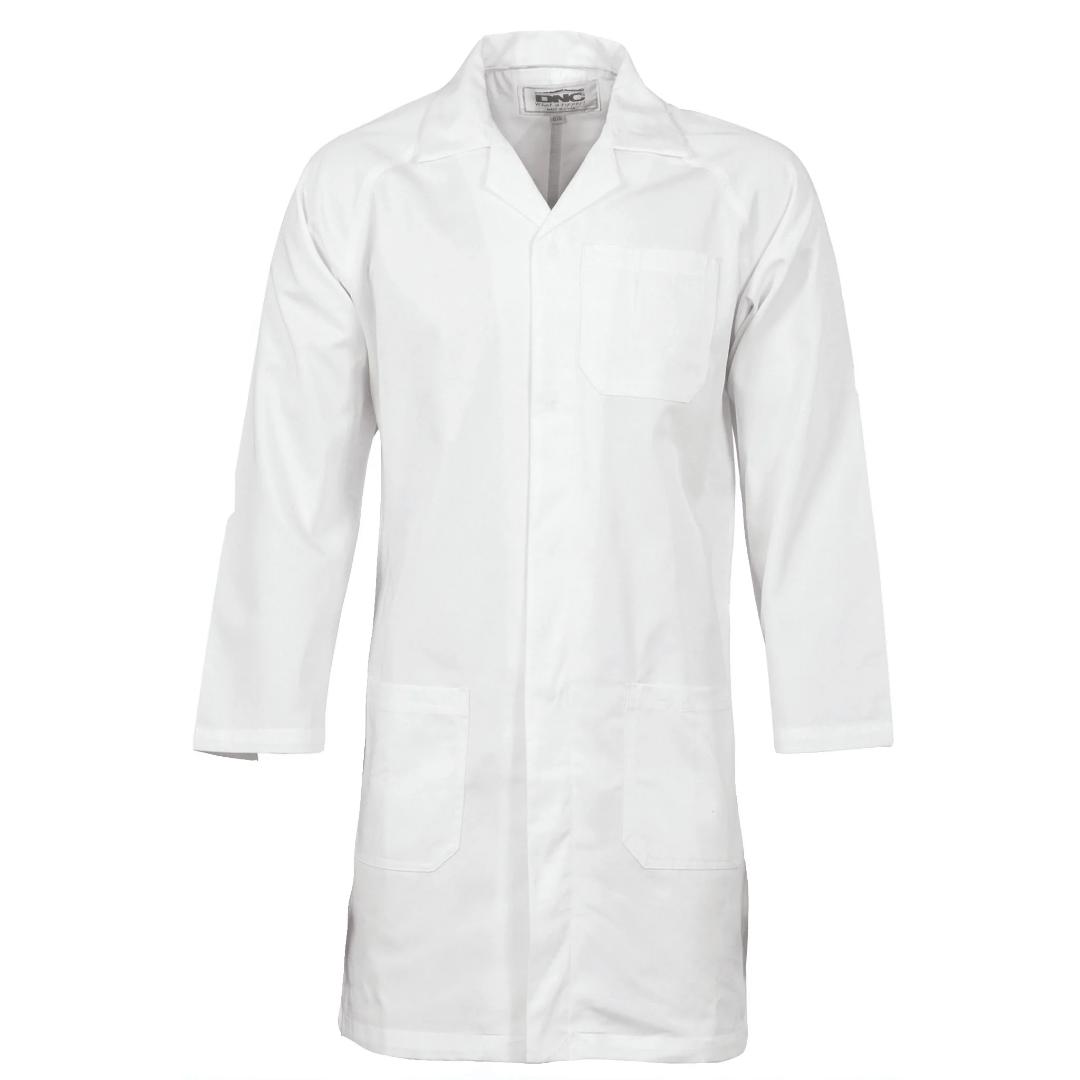 White lab coat/ dustcoat ,, medium size white dustcoat