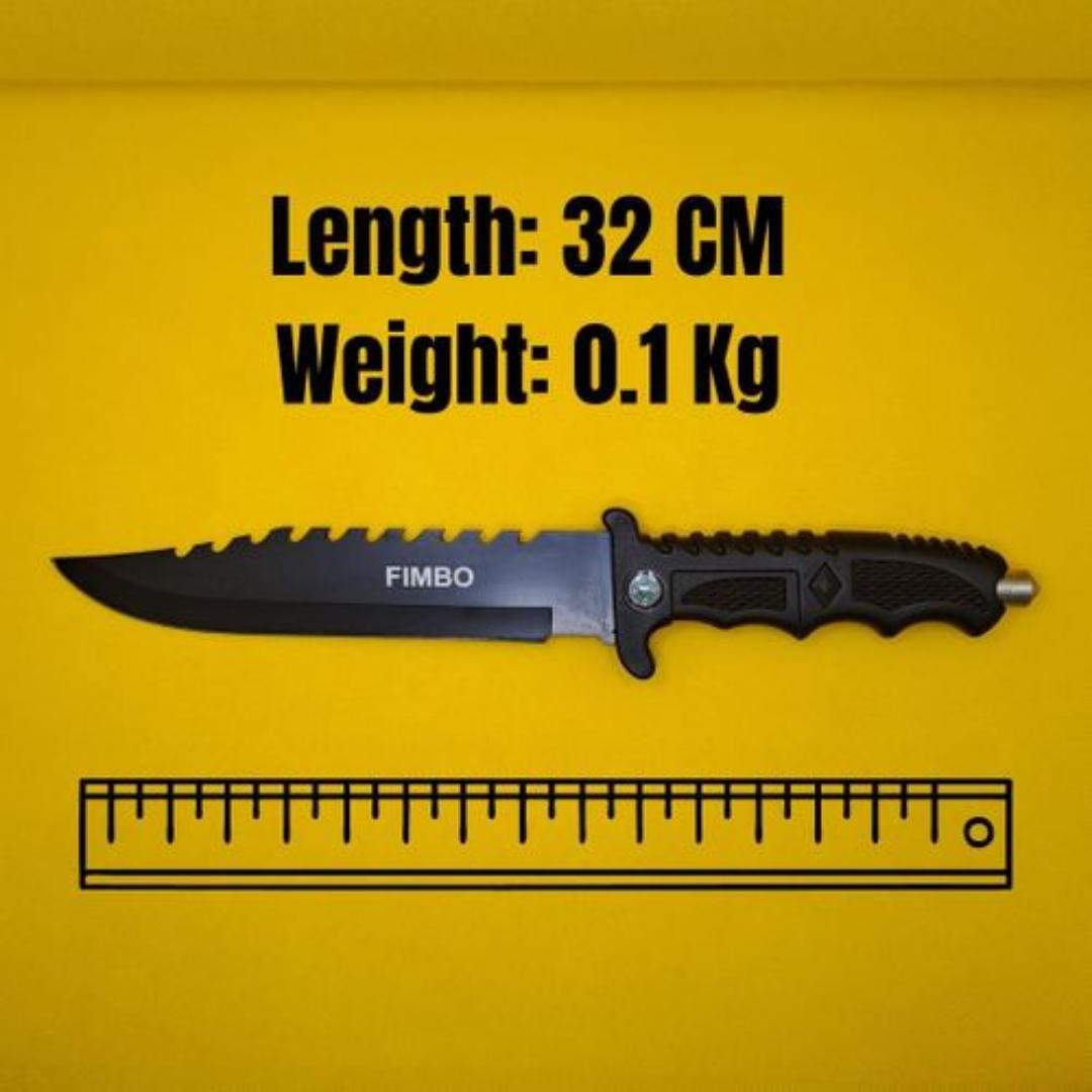 Fimbo tactical military camping knife