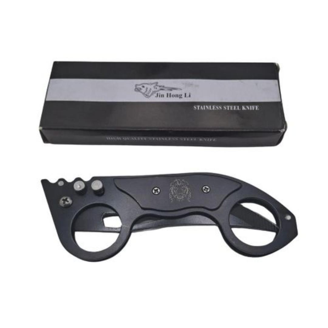 Jin hong LI switch blade pen knife foldable tactical EDC swiss army pocket