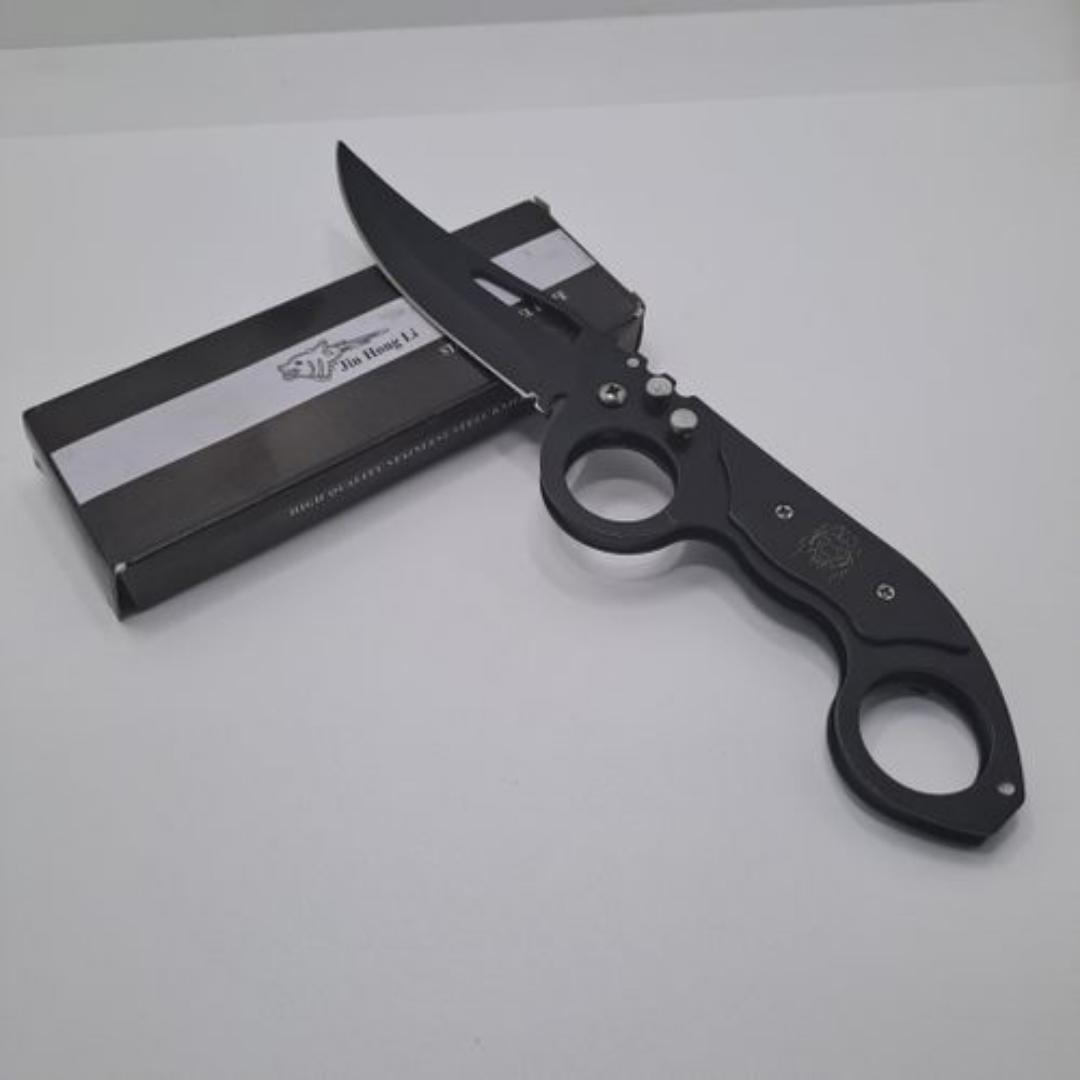 Jin hong LI switch blade pen knife foldable tactical EDC swiss army pocket