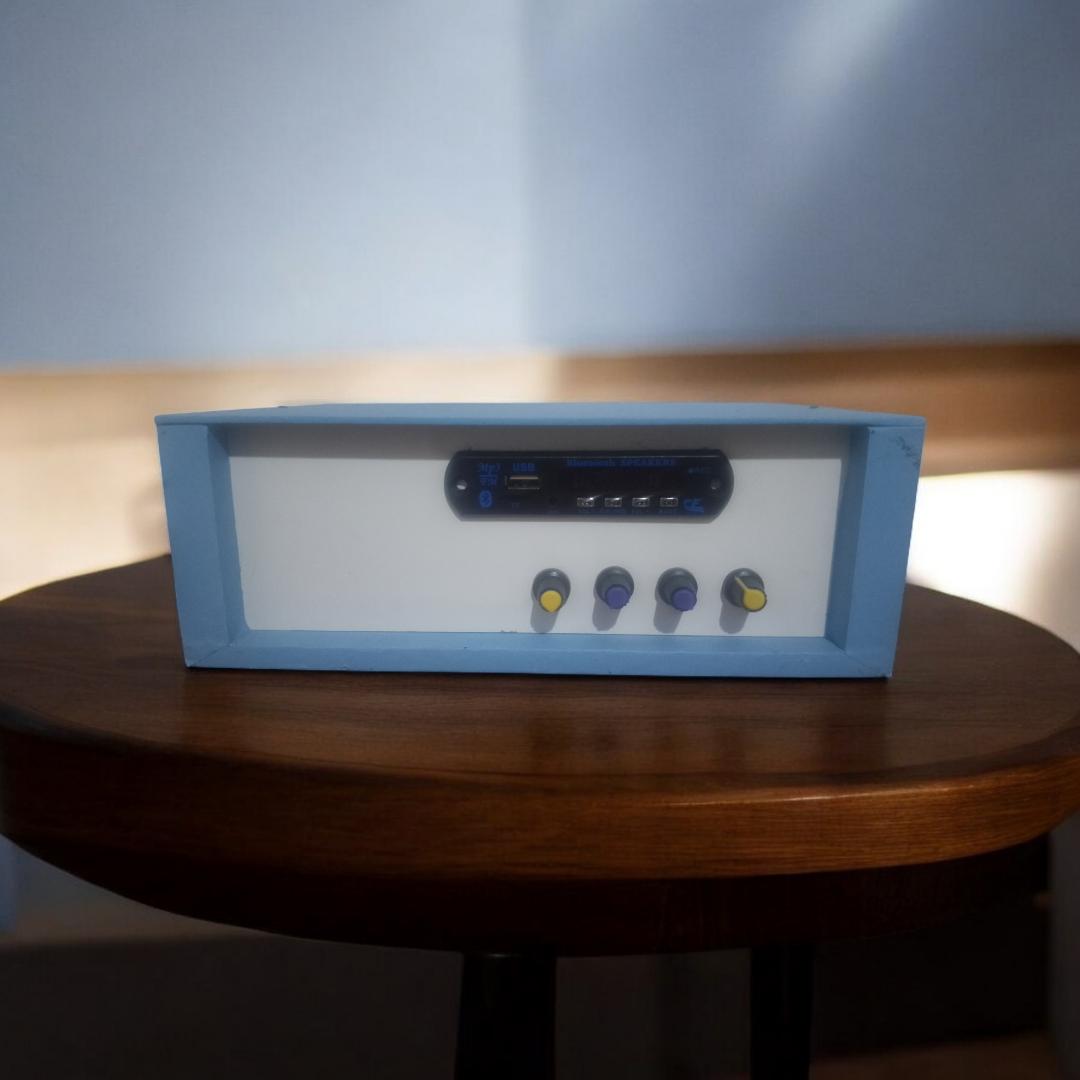 2.1audio  jua Kali amplifier system with FM & Bluetooth . 12 v /24 v  transformers  locally made