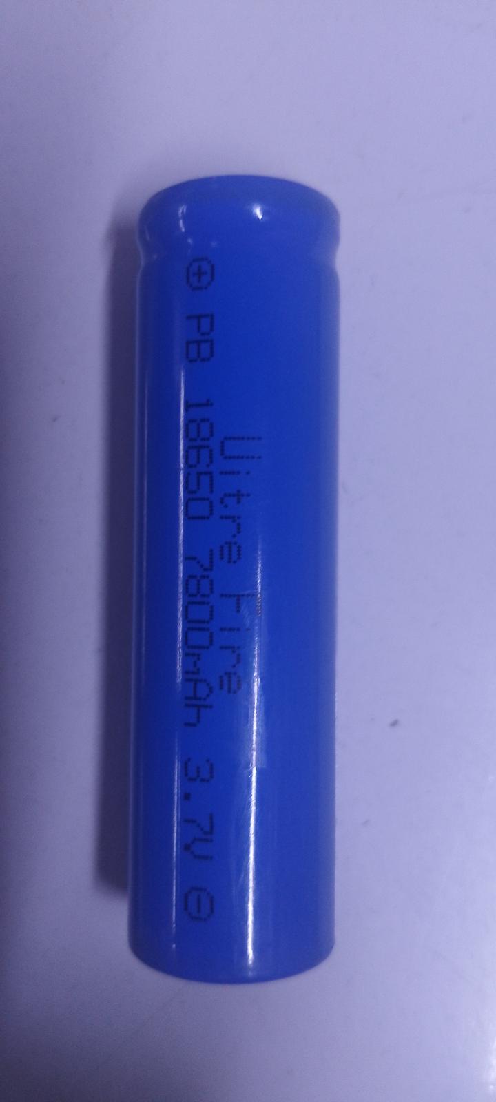 3.7v 18650 7800mah  lithium rechargeable batteries
