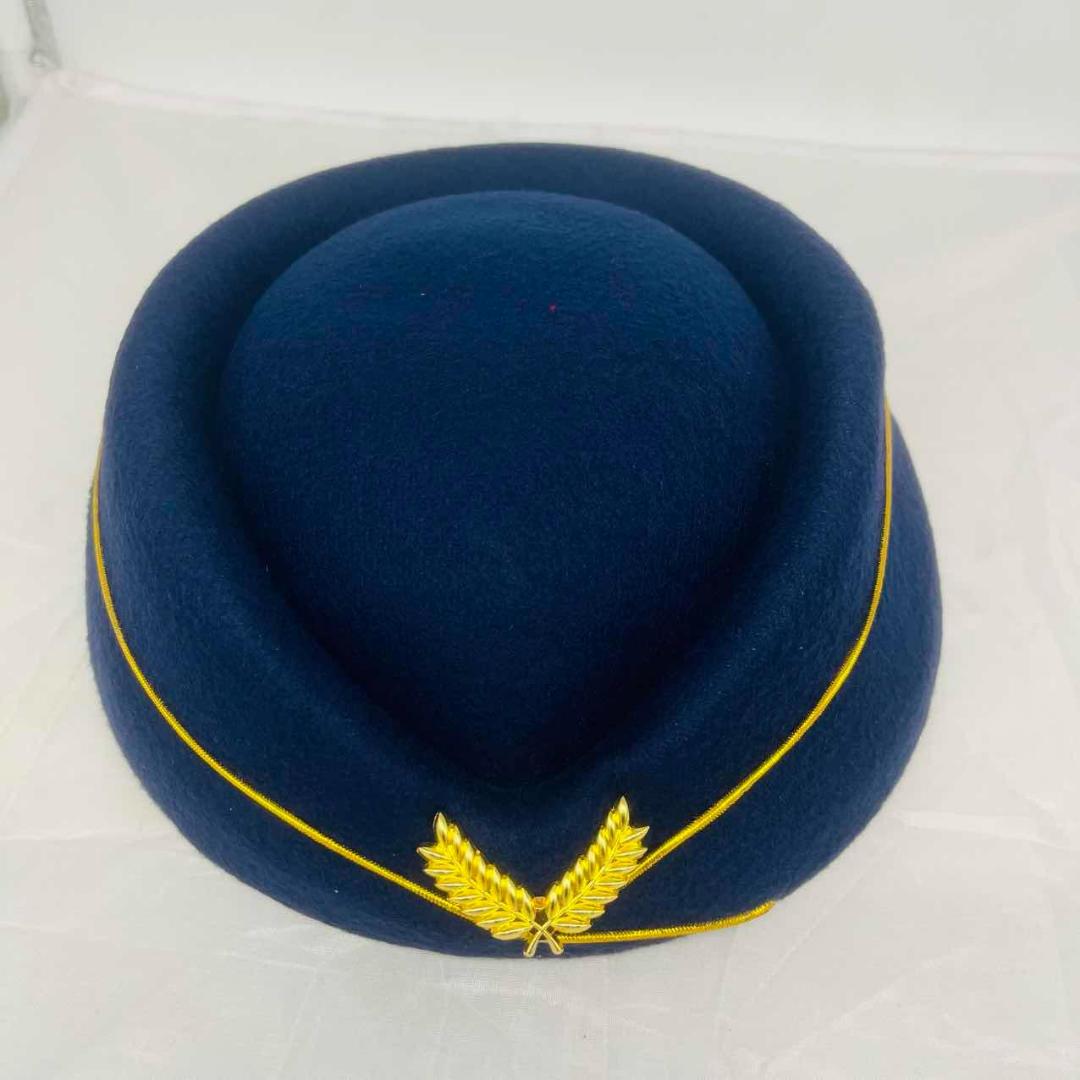 Quality Airline stewardess cap Flight attendant hat Air Hostess Beret Formal Uniform (Best shop for Beanie Hats, Baseball Caps, Durags, Marvin Hats and Headwear Accessories)