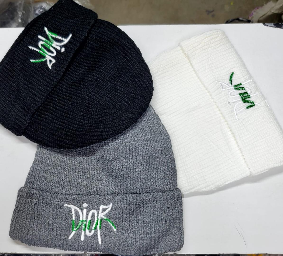 ORIGINAL CHUNKY WOOLEN DIOR BEANIE HATS, MARVIN HATS(BEST SHOP FOR BEANIE HATS, BASEBALL CAPS, MARVINS, DURAGS)