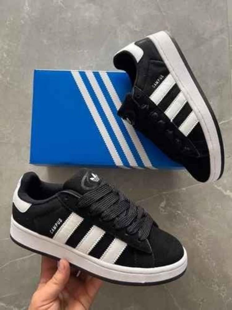 Quality Adidas Campus Black White Sneakers (Best Shop for Quality Sneakers, Boots, Oxfords and Shoes Accessories)