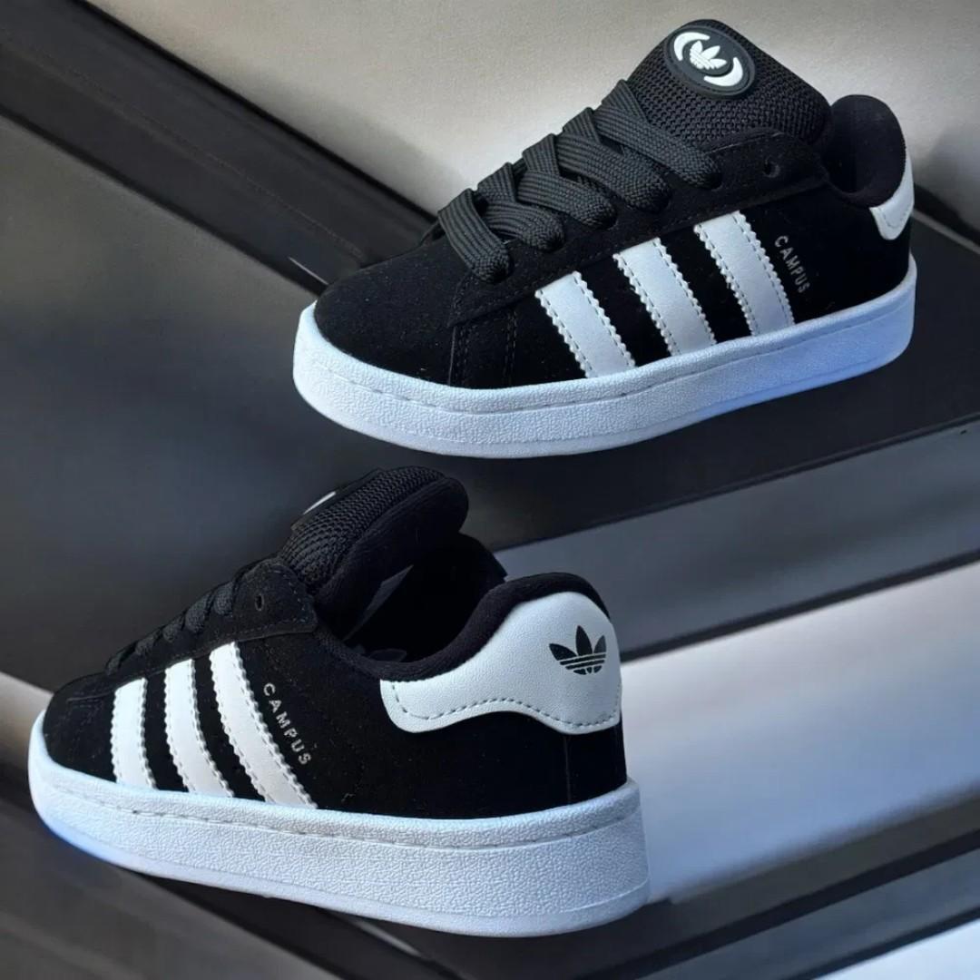 Quality Adidas Campus Black White Sneakers (Best Shop for Quality Sneakers, Boots, Oxfords and Shoes Accessories)