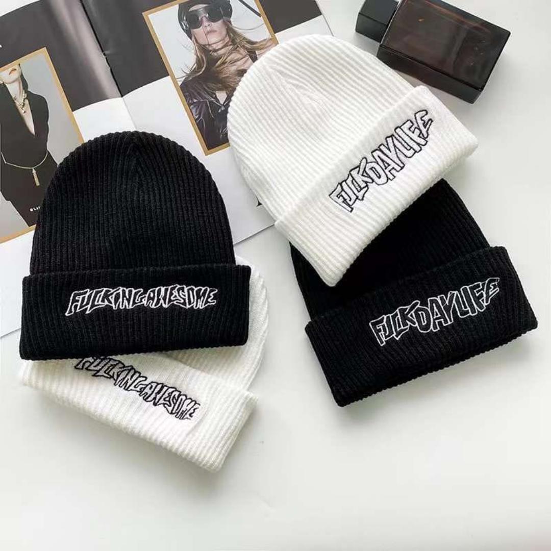 ORIGINAL CHUNKY WOOLEN BEANIE HATS, SKULL CAP, GOTHIC BEANIE HATS, MARVINS HATS (BEST SHOP FOR BEANIE HATS, BASEBALL CAPS, MARVINS, DURAGS)