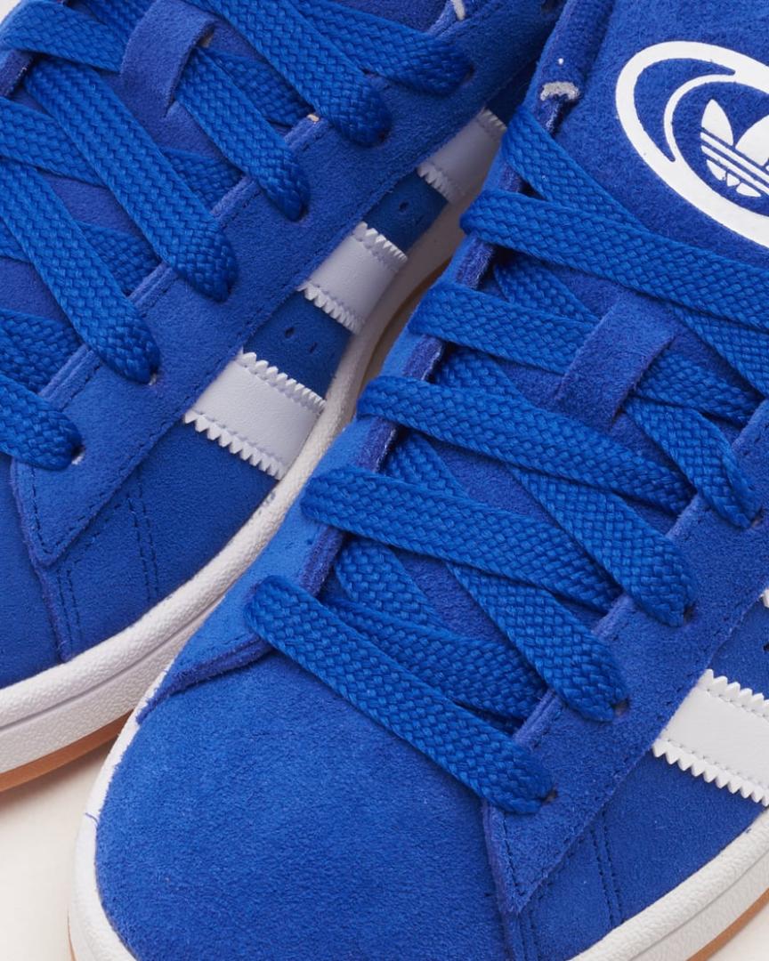Quality Adidas Campus Originals 00's Shoes Lucid Blue White  (Best Shop for Quality Shoes, Sneakers, Casuals, Boots, Oxfords, Officials and Shoe Accessories)