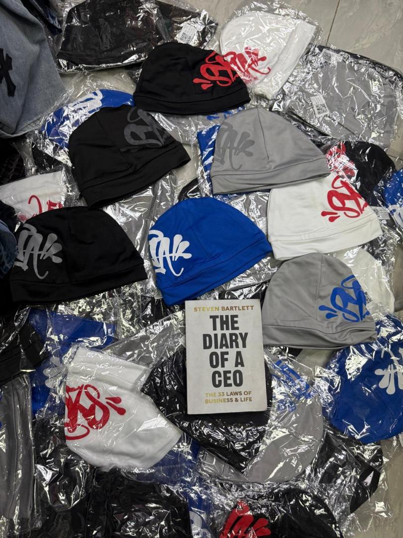 Fashion Beanie Syna World OG Syna Skull  Beanie For Men (Best shop for Beanie Hats, Baseball Caps, Durags, Marvin Hats and Headwear Accessories)