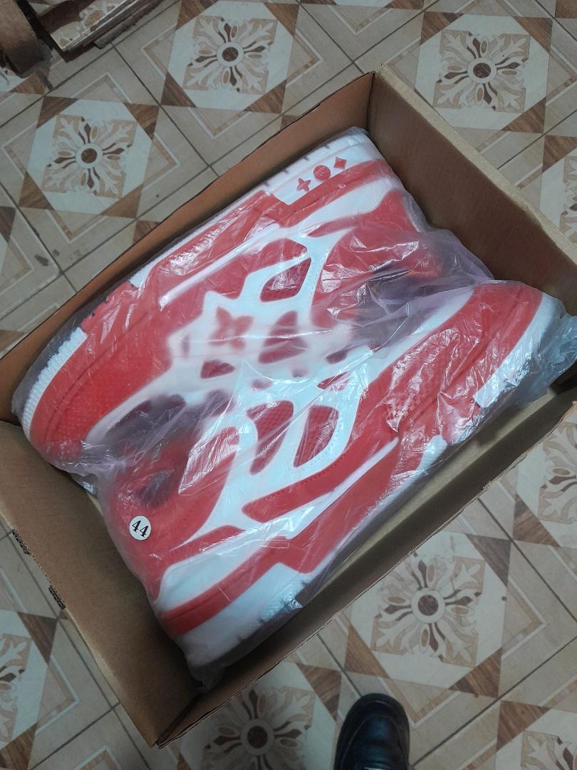 ORIGINAL LOUIS VUITTON SNEAKERS, LV SKATE , MULTI COLOUR WHITE AND RED TUNED AIR, HIGH QUALITY SNEAKERS. Best shop for Airforce, Air jordan, Airmax tn, Air force sneakers)