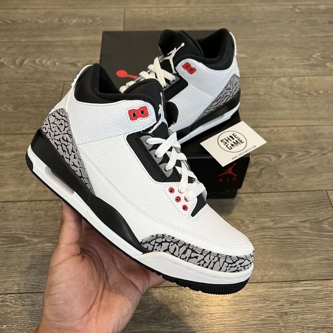 Quality Air Jordan 3 Retro GS 'Infrared 23' High Sneakers (Best Shop for Quality Shoes, Sneakers, Casuals, Boots, Oxfords, Officials and Shoe Accessories)