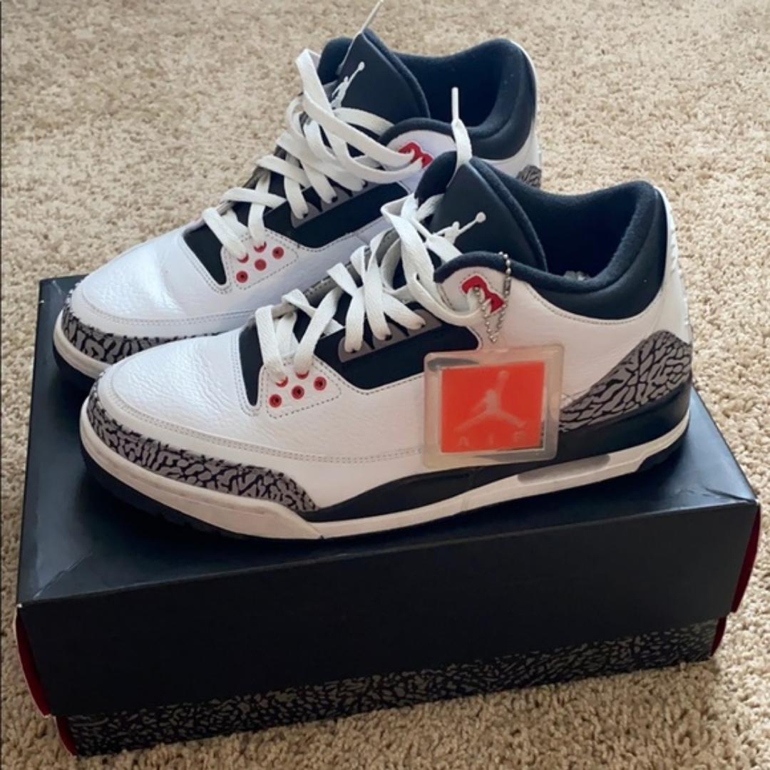 Quality Air Jordan 3 Retro GS 'Infrared 23' High Sneakers (Best Shop for Quality Shoes, Sneakers, Casuals, Boots, Oxfords, Officials and Shoe Accessories)