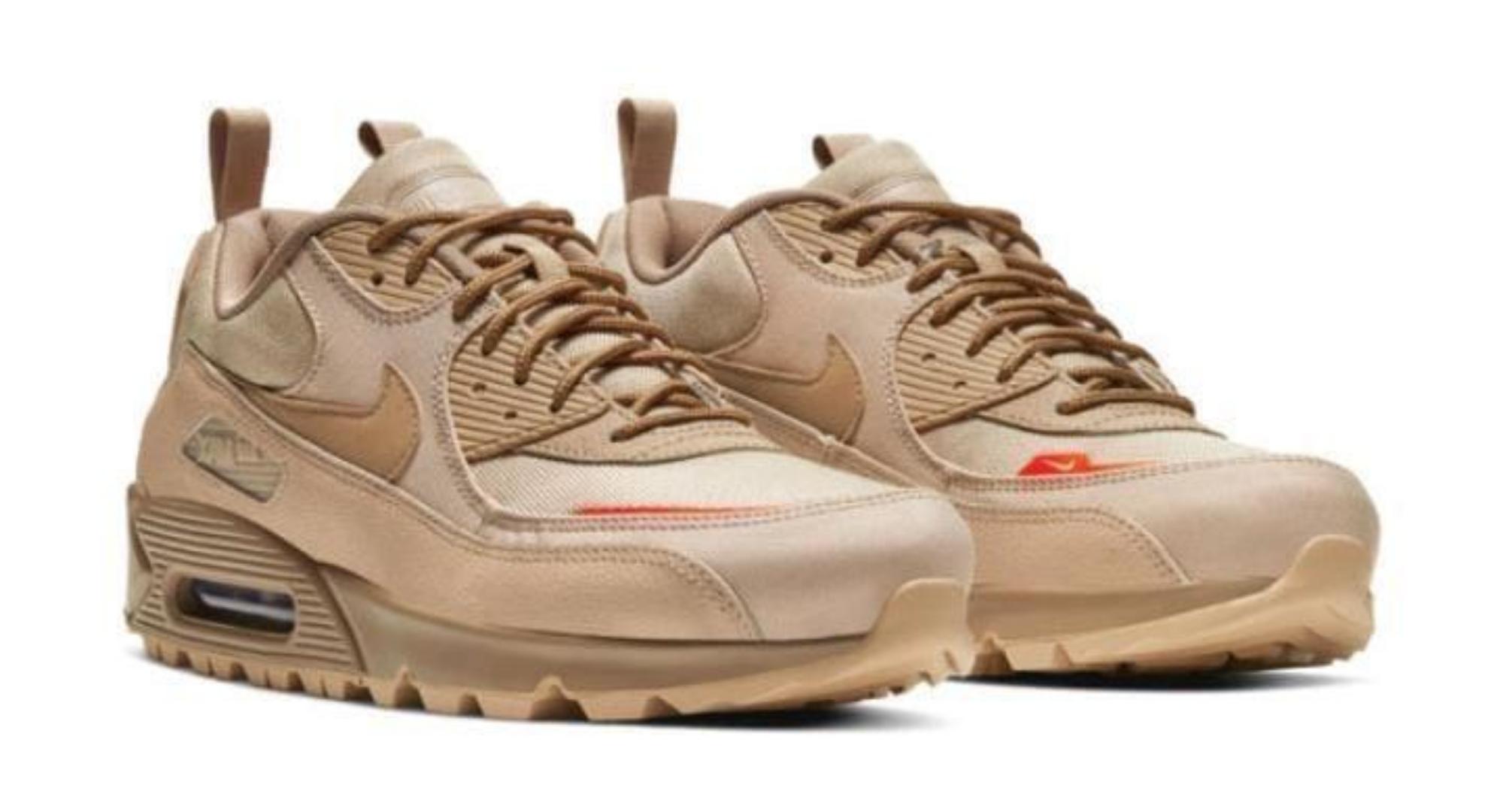 Quality Air Max 90 Surplus 'Gum Light Brown' Men's Shoes (Best Shop for Quality Shoes, Sneakers, Casuals, Boots, Oxfords, Officials and Shoe Accessories)