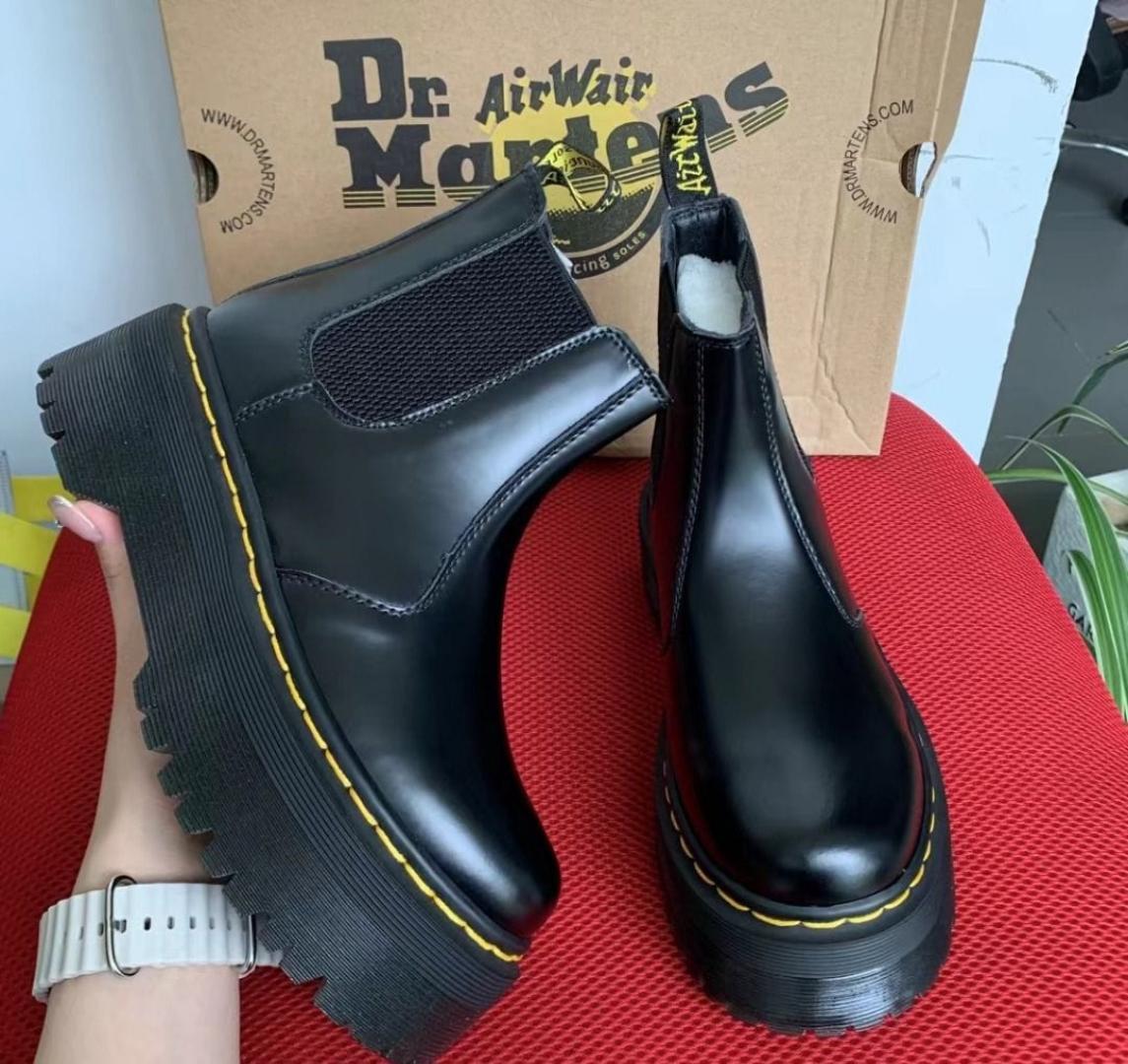 Dr. Martens Platform Chelsea Boots, Unisex Boots (Best Shop for Quality Shoes, Sneakers, Casuals, Boots, Oxfords, Officials and Shoe Accessories)