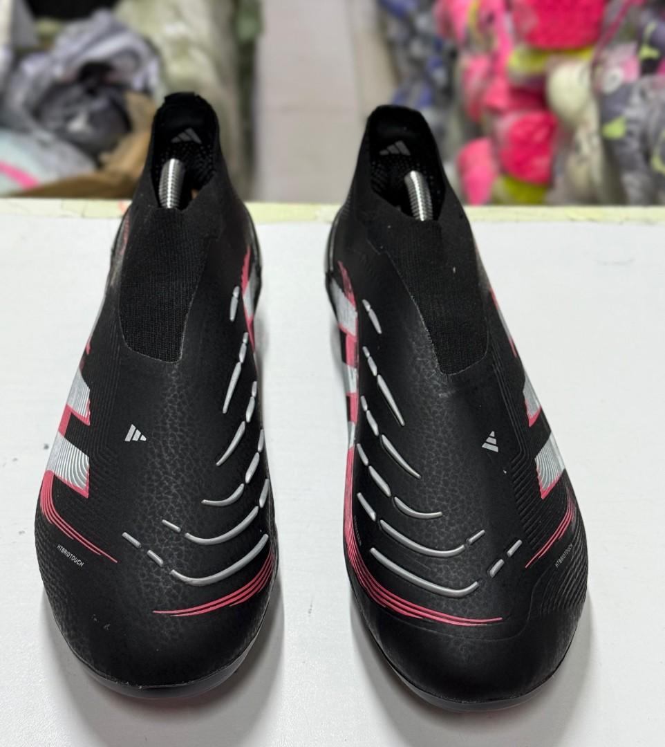 Adidas Soccer Predator Elite Laceless FG Dark Spark - High Quality Unisex Football  Predator Boots