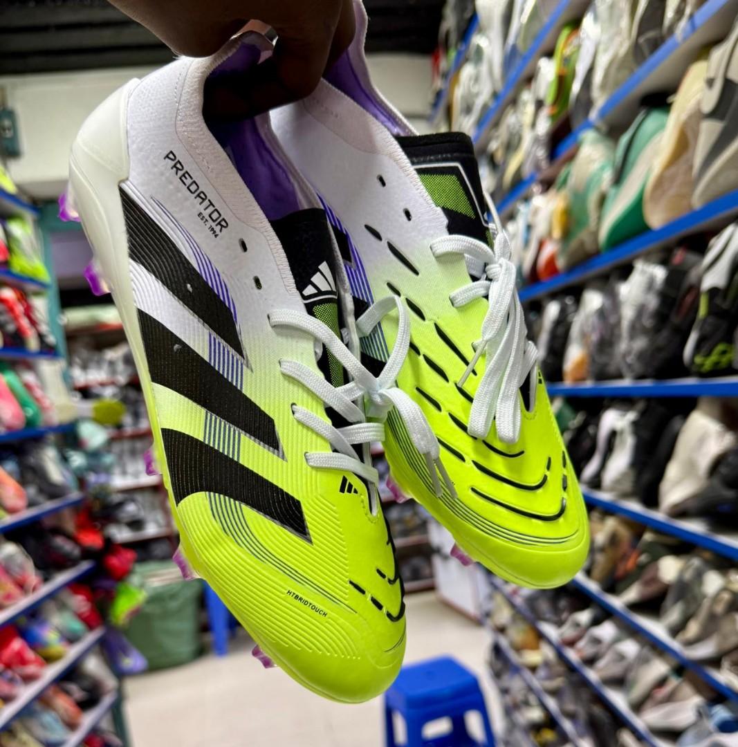 Adidas Men's Predator Pro Firm Ground Football Shoes, Quality Soccer Predator Boots