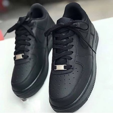 Quality Air Force 1 '07 Triple Black Airforce 1  Sneakers, Plain Black High Quality Sneakers  (Best Shop for Quality Shoes, Sneakers, Casuals, Boots, Oxfords, Officials and Shoe Accessories)