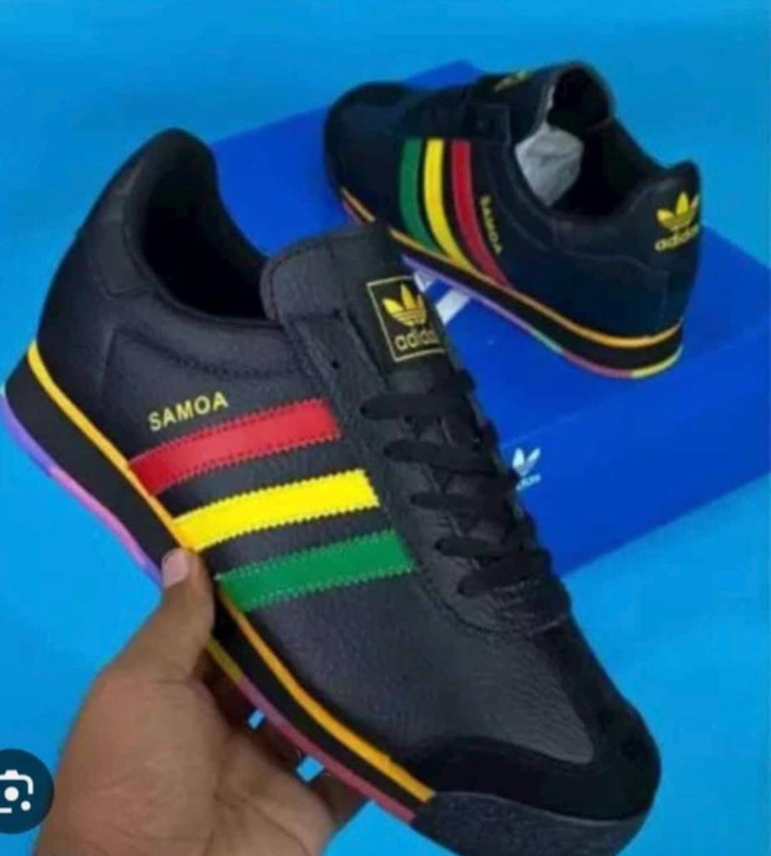 Adidas Samoa Rasta color