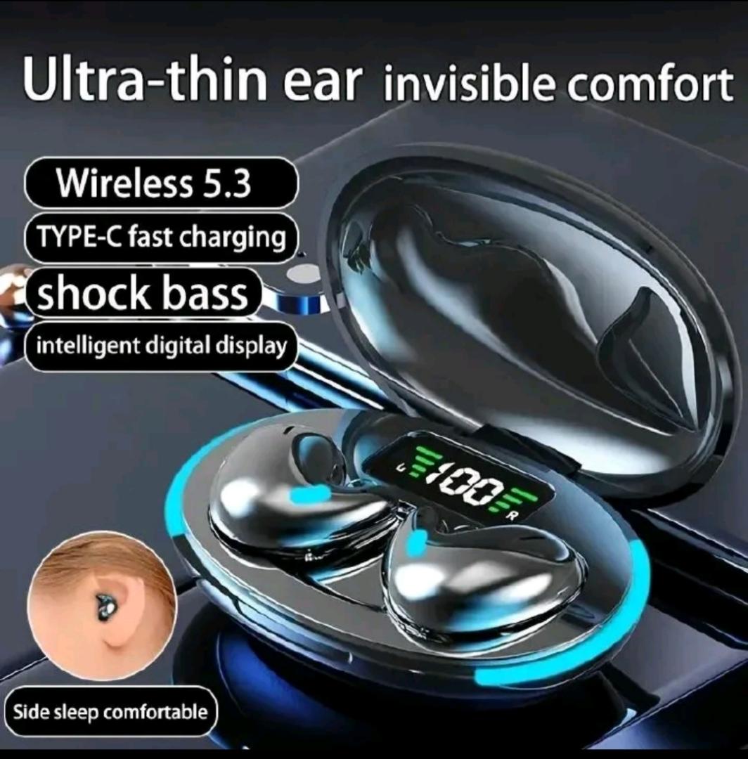 Airpod3 TWS Macron colour,earpods,mini invisible true wirelses gaming bluetooth earpods,sleep friendly IPX55 Waterproof HIFI Music,long battery life,noise canelling,9D Stereo small,super bass,comfy.