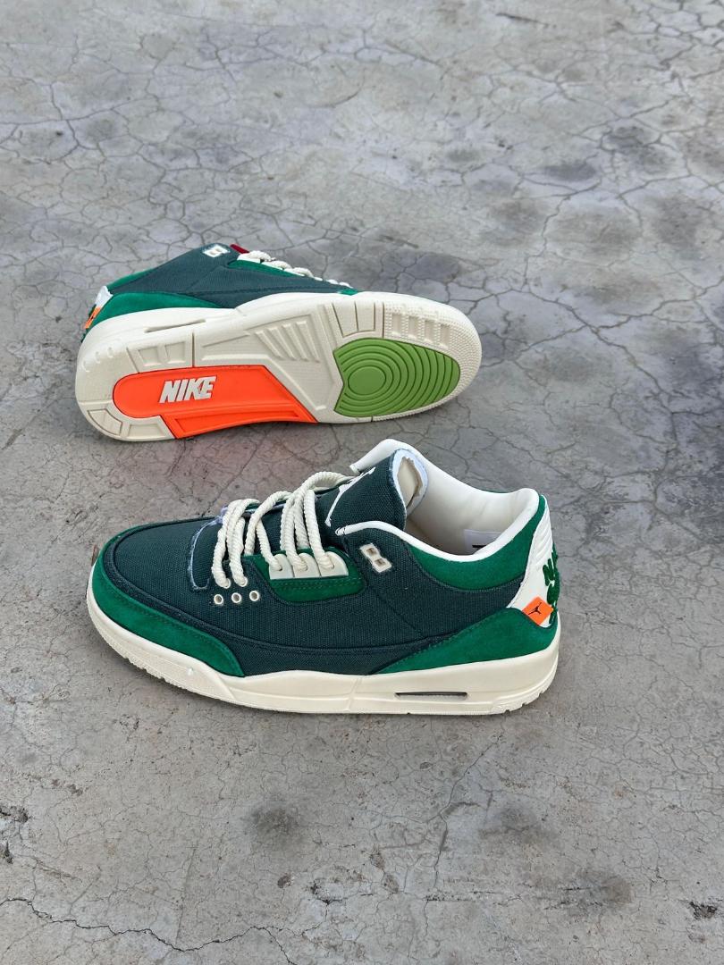 J3 Air Jordan 3 Retro SP Nina Chanel Abney "Bicoastal and Malachite"